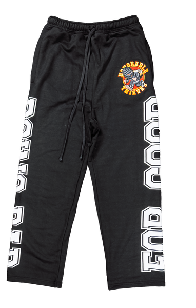 Mascot Sweatpants (BLACK